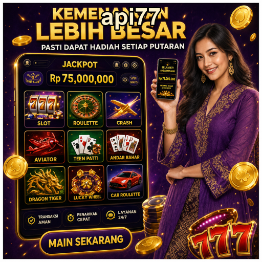 Mengenal Dunia Slot Game di api77: Keseruan dan Peluang Menang